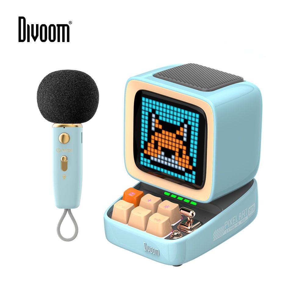 Divoom Ditoo-5M行動KTV像素藍牙喇叭/ 藍