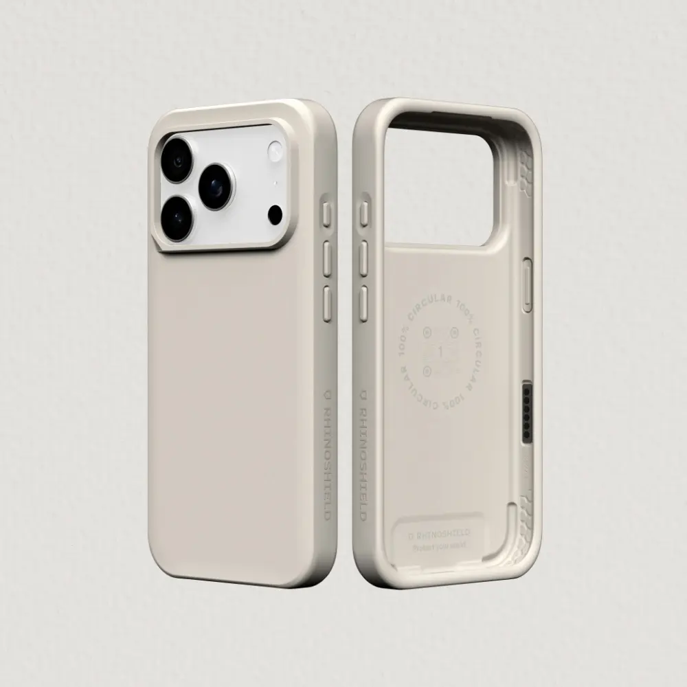 【RHINOSHIELD 犀牛盾】iPhone 系列 SolidX 強化吸震緩衝防摔手機殼/ iPhone 17 Pro/ 貝殼灰