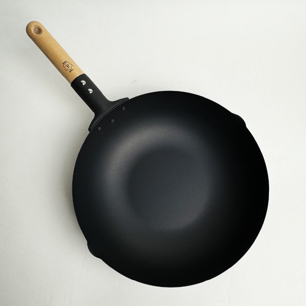 匠 Takumi ｜日本岩紋炒鍋｜30 cm 匠系列｜IH爐適用｜鐵鍋