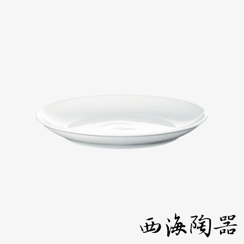 [西海陶器] 波佐見燒 Common 陶瓷料理盤-18cm (白色)