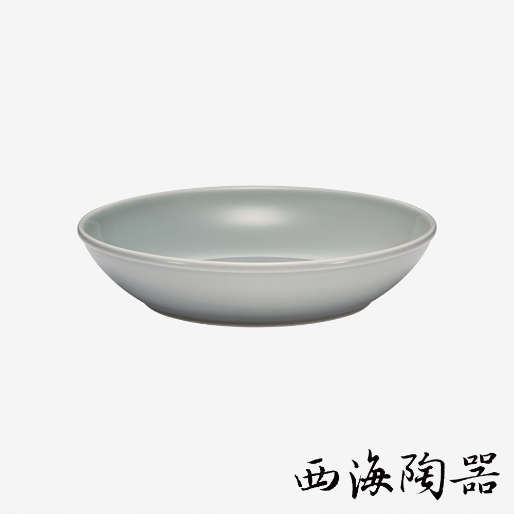 [西海陶器] 波佐見燒 Common 陶瓷料理深碗-21cm (灰色)