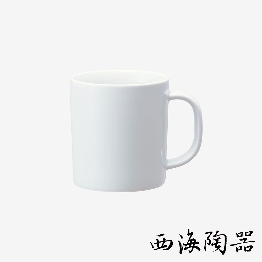 [西海陶器] 波佐見燒 Common 溫彩好感馬克杯-330ml (白色)