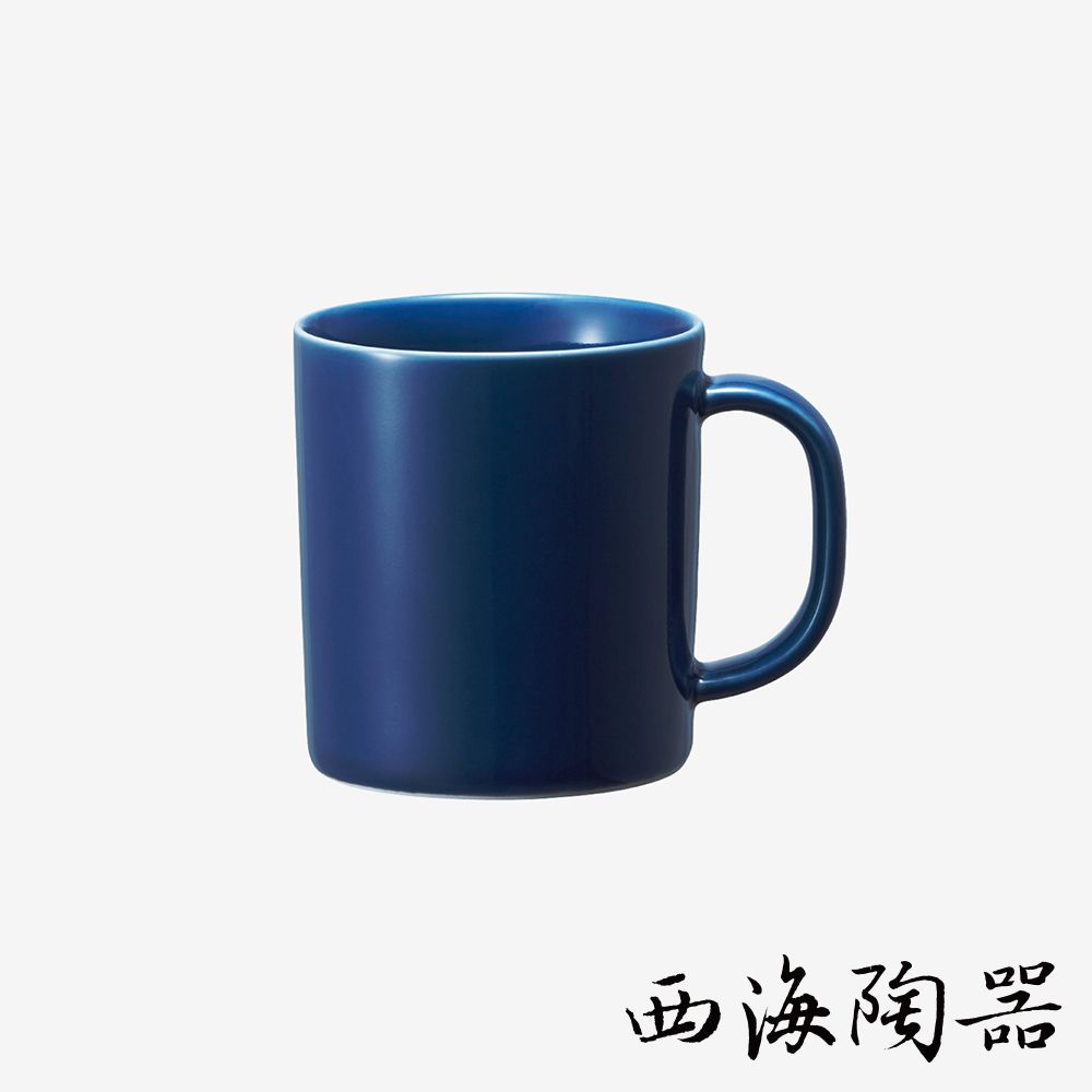 [西海陶器] 波佐見燒 Common 溫彩好感馬克杯-330ml (藍色)