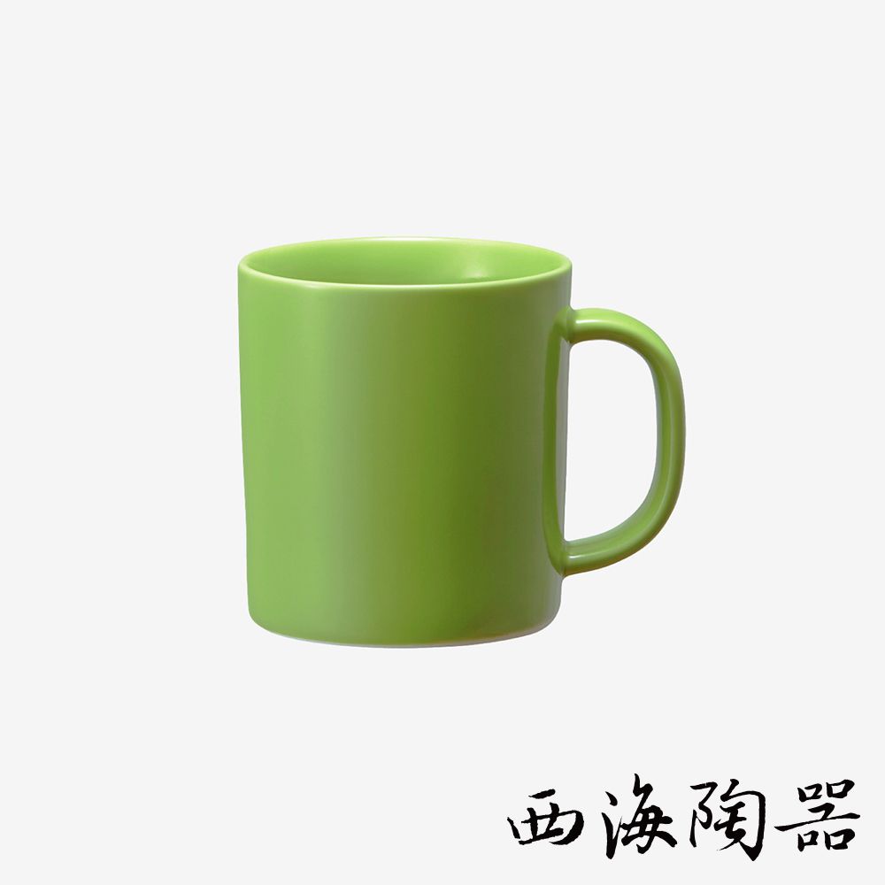 [西海陶器] 波佐見燒 Common 溫彩好感馬克杯-330ml (綠色)