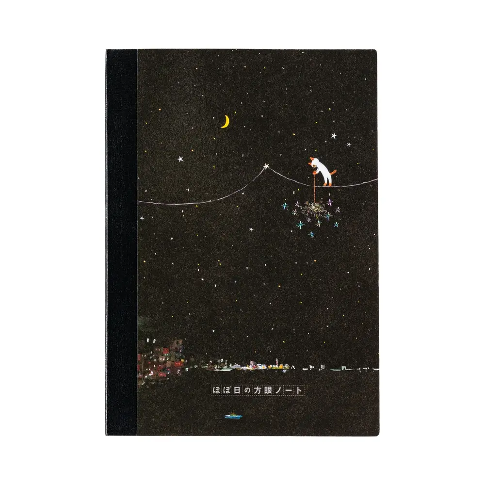 日本ほぼ日手帳方眼筆記本/ 久保田寬子/ A5/ 又一夜的流星仙女棒