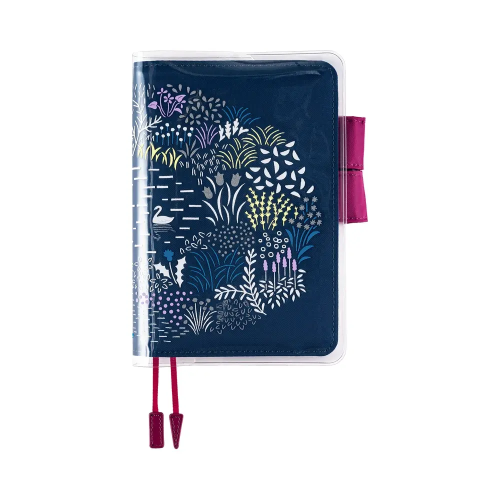 日本ほぼ日手帳外皮用透明保護書衣/ 早苗優里/ A6/ 林中湖