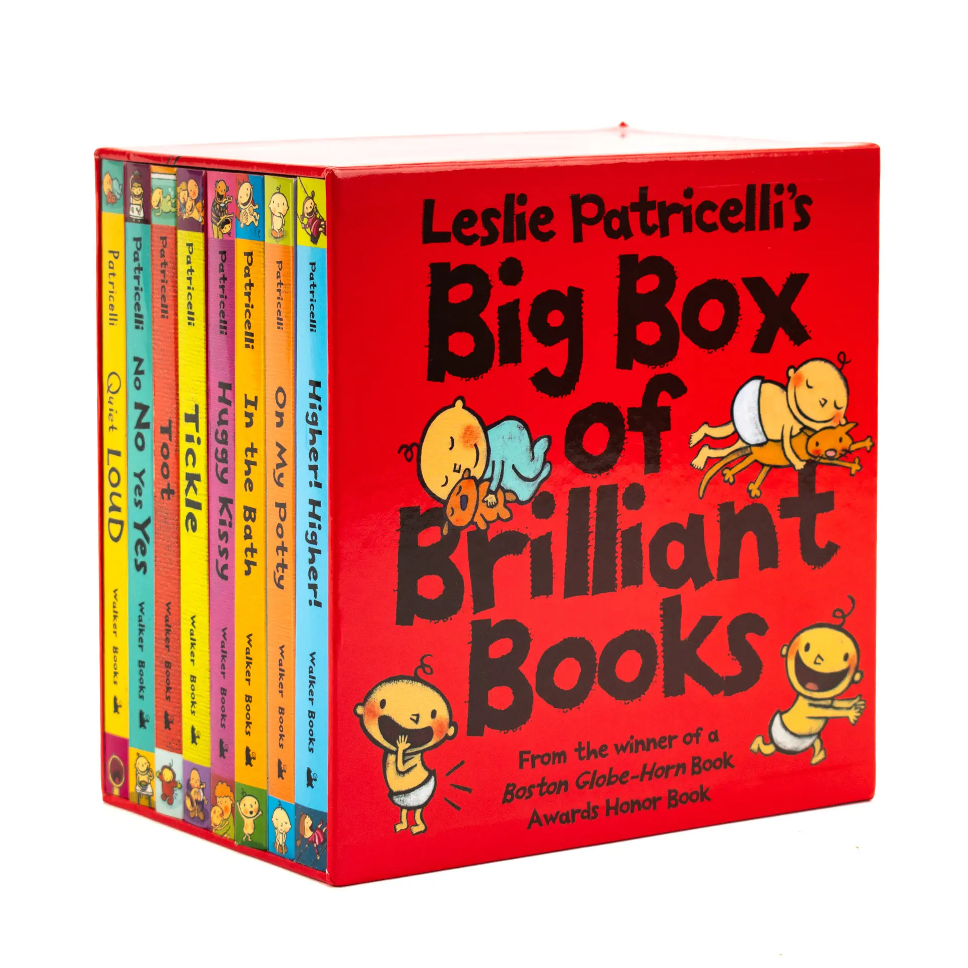 Leslie Patricelli's Big Box of Brilliant Books (8冊合售)