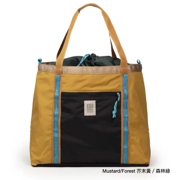TOPO DESIGNS Mountain Utility Tote手提包/旅行包/ 芥末黃/森林綠/ Mustard/Forest