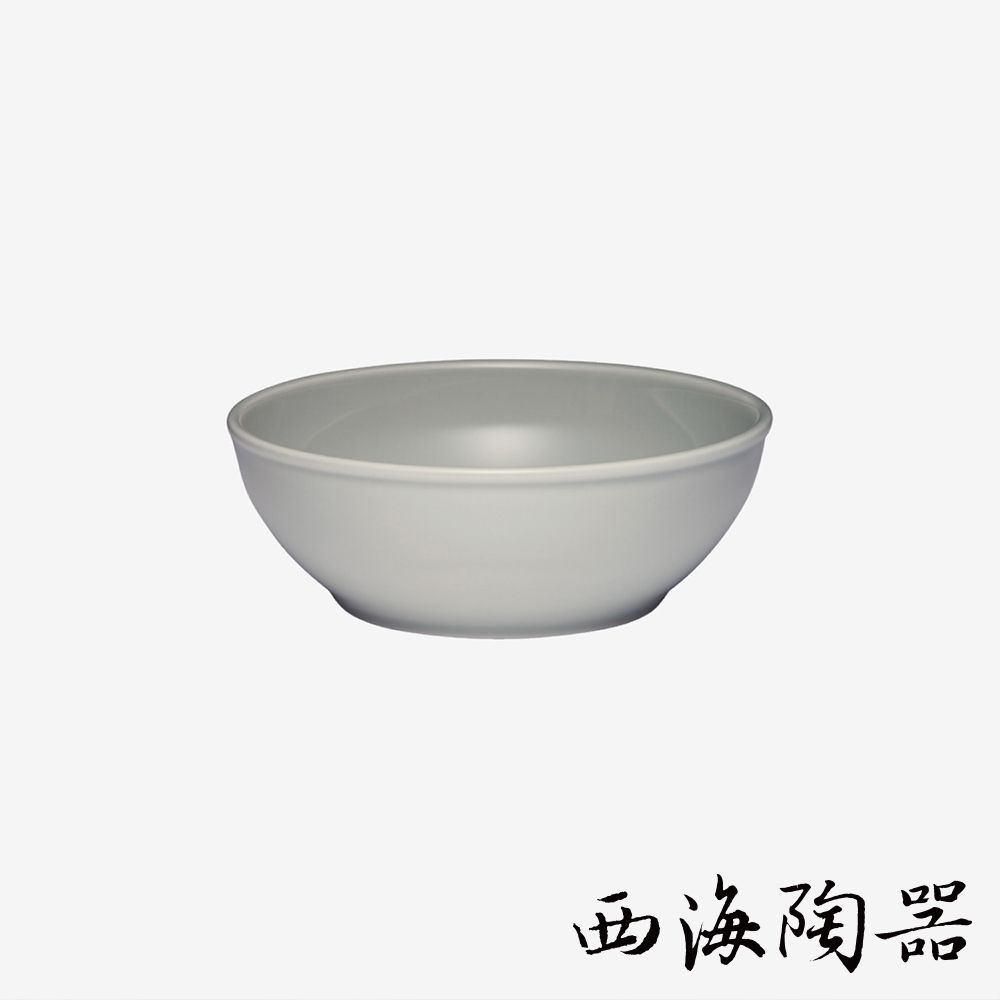 [西海陶器] 波佐見燒 Common 陶瓷料理深碗-15cm (灰色)
