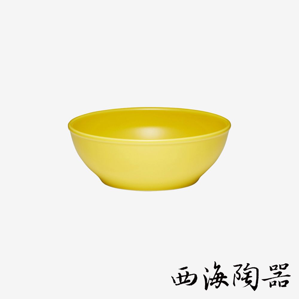 [西海陶器] 波佐見燒 Common 陶瓷料理深碗-15cm (黃色)