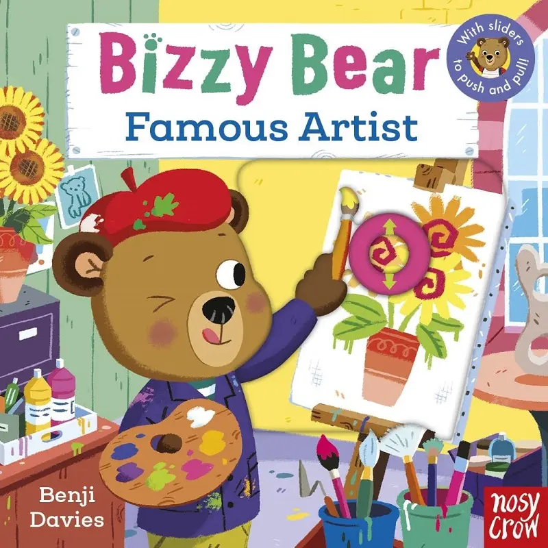 人氣遊戲書3本$499➤Bizzy Bear: Famous Artist