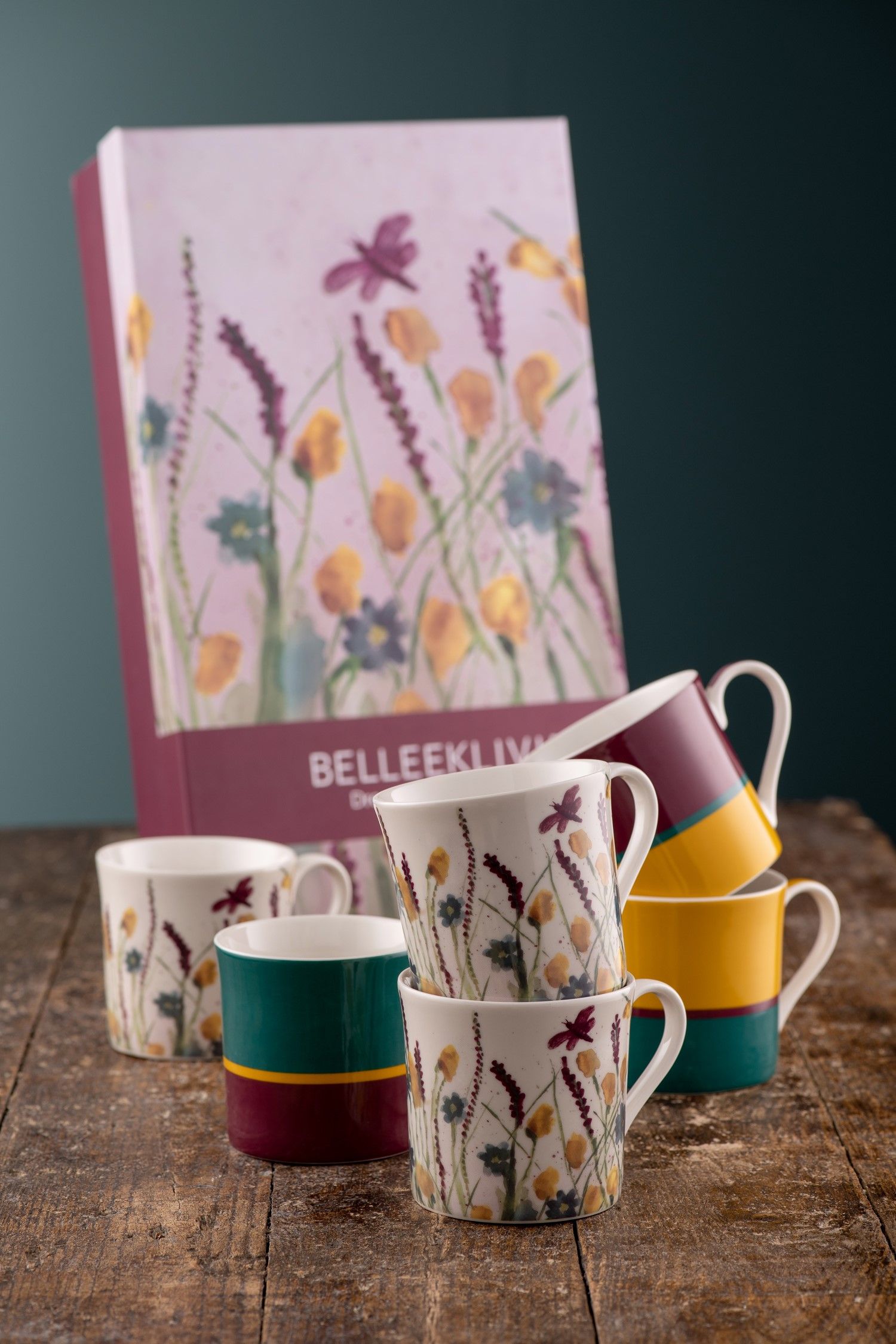 愛爾蘭頂級陶瓷➤Belleek Living 陶瓷馬克杯6入禮盒