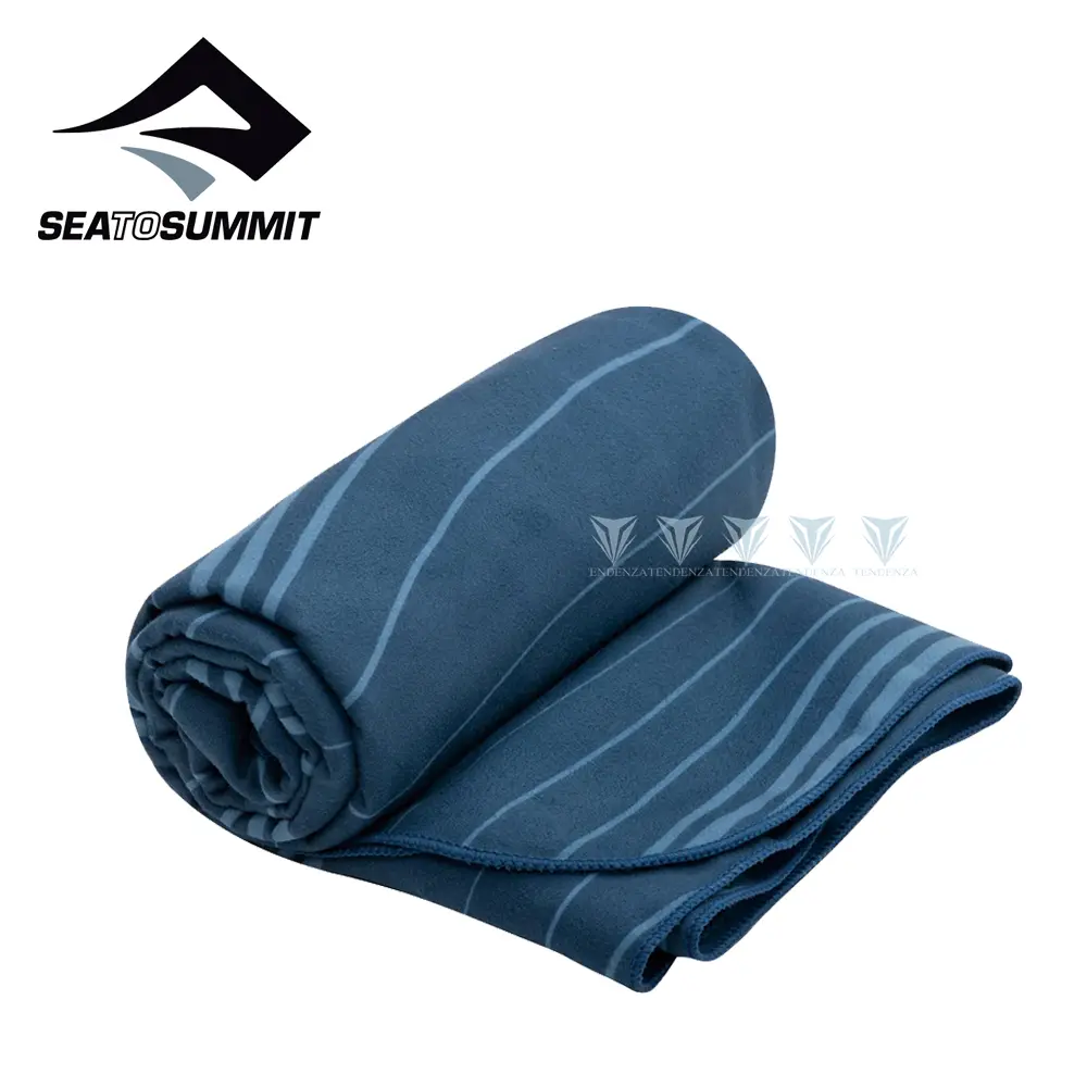 Sea to Summit 輕量快乾毛巾 -L-波浪藍紋 STSACP071031-061619