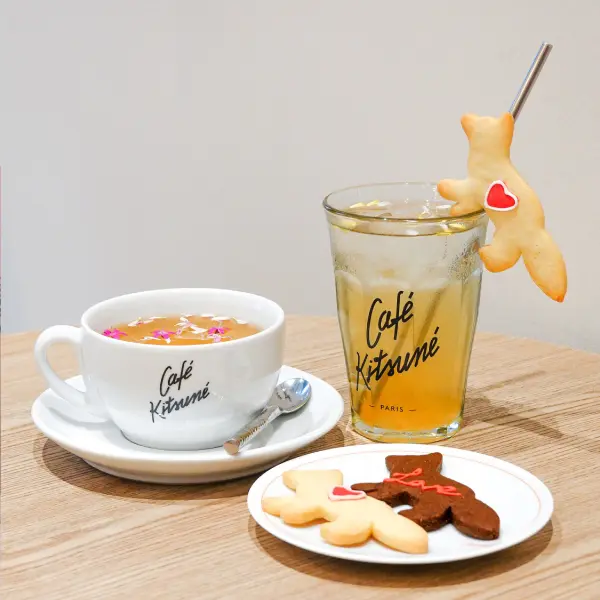 CAFÉ KITSUNÉ 陶瓷咖啡杯組(L)