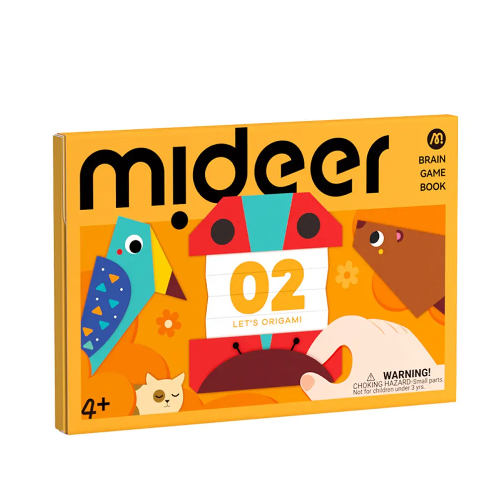 MiDeer美術摺紙書/ 腦力提升Level 2/ 新版