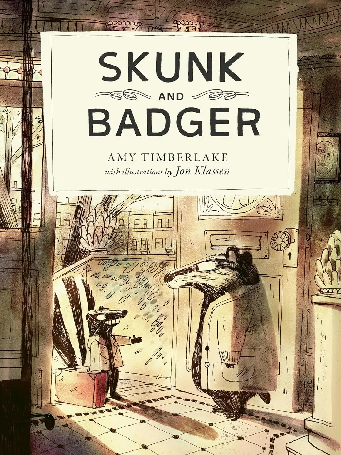 歡喜冤家動物故事➤Skunk and Badger