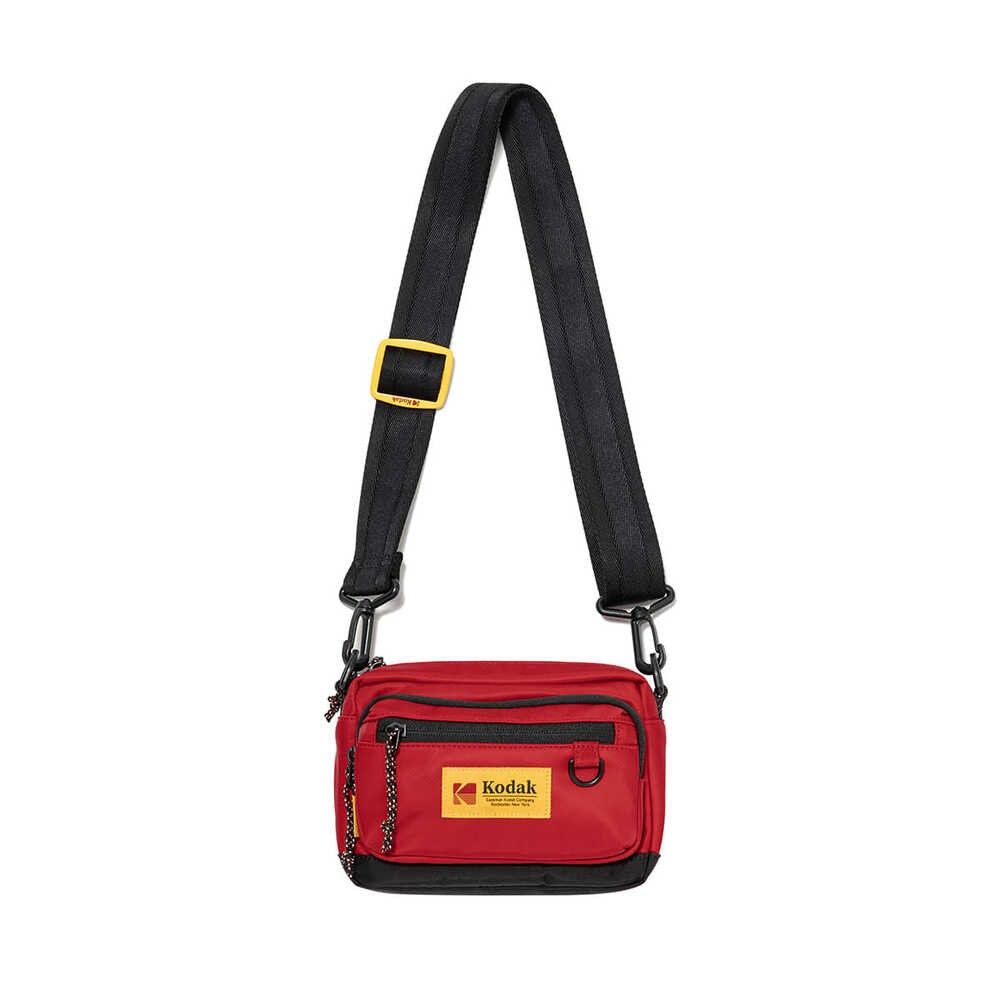 韓國 KODAK 經典迷你斜背包 紅色RED