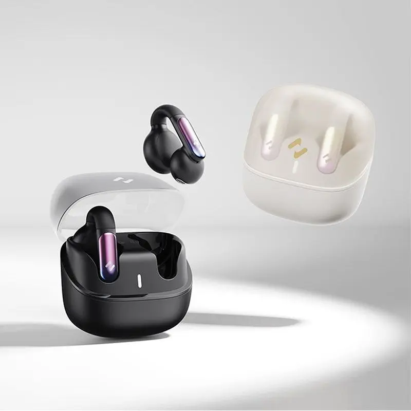 HAVIT 海威特 OPENBUDS ONE 開放式記憶耳夾無線藍牙耳機/ 雲霧白