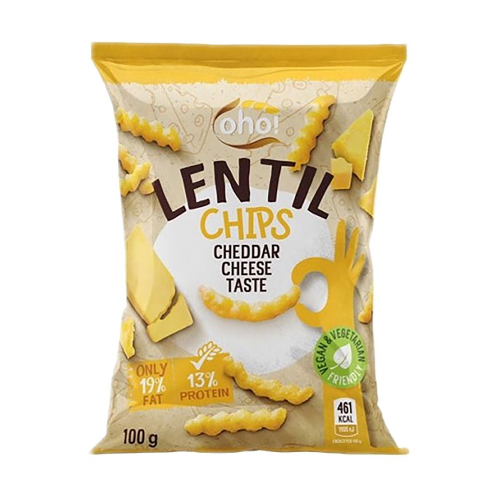 oho!立陶宛小扁豆脆片/ 切達起司風味
