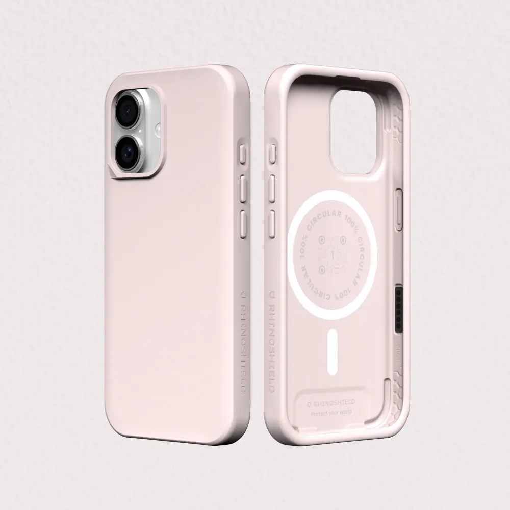 【RHINOSHIELD 犀牛盾】iPhone 系列 SolidX MagSafe兼容 強化吸震緩衝防摔磁吸手機殼/ iPhone 17/ 雪酪粉