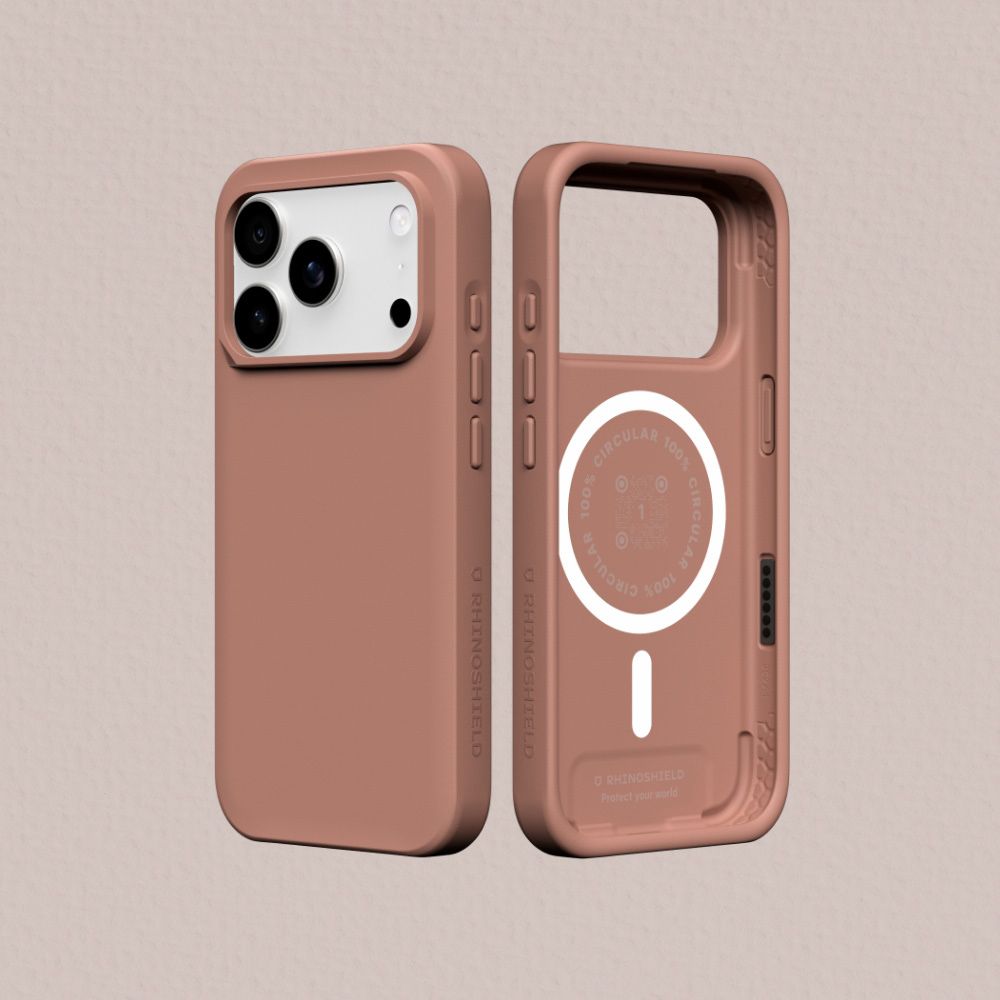 【RHINOSHIELD 犀牛盾】iPhone 系列 SolidX MagSafe兼容 強化吸震緩衝防摔磁吸手機殼/ iPhone 17 Pro/ 晨陶棕