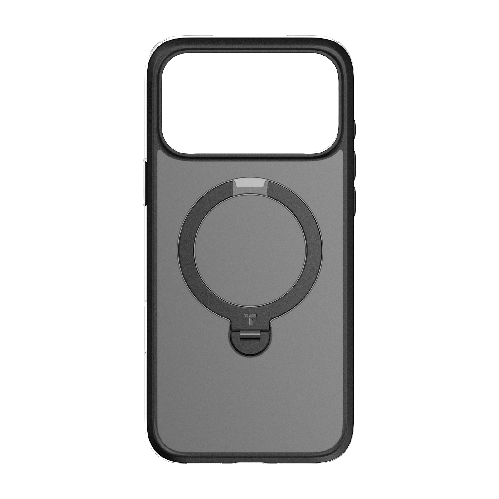 TORRAS Ostand Spin磁吸四象限旋轉支架防摔手機殼/ 霧面黑/ iPhone 17 Pro