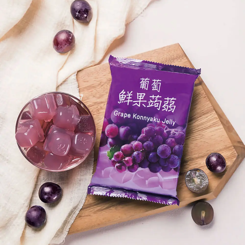 【百工】鮮果葡萄蒟蒻凍12包(170g/包)免運