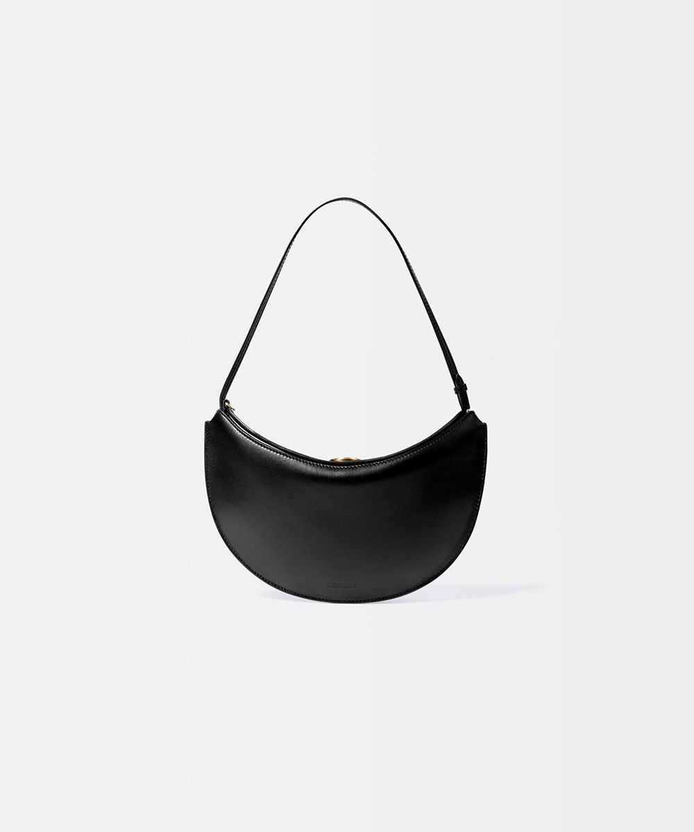 JACQUEMUS 黑色CALISSO彎月手提包