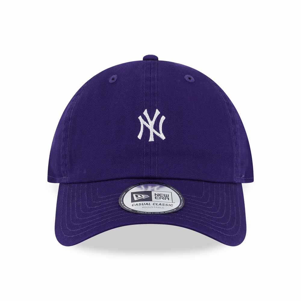 NEW ERA CASUAL CLASSIC ESSENTIAL MINI LOGO棒球帽/ 紐約洋基/ 紫