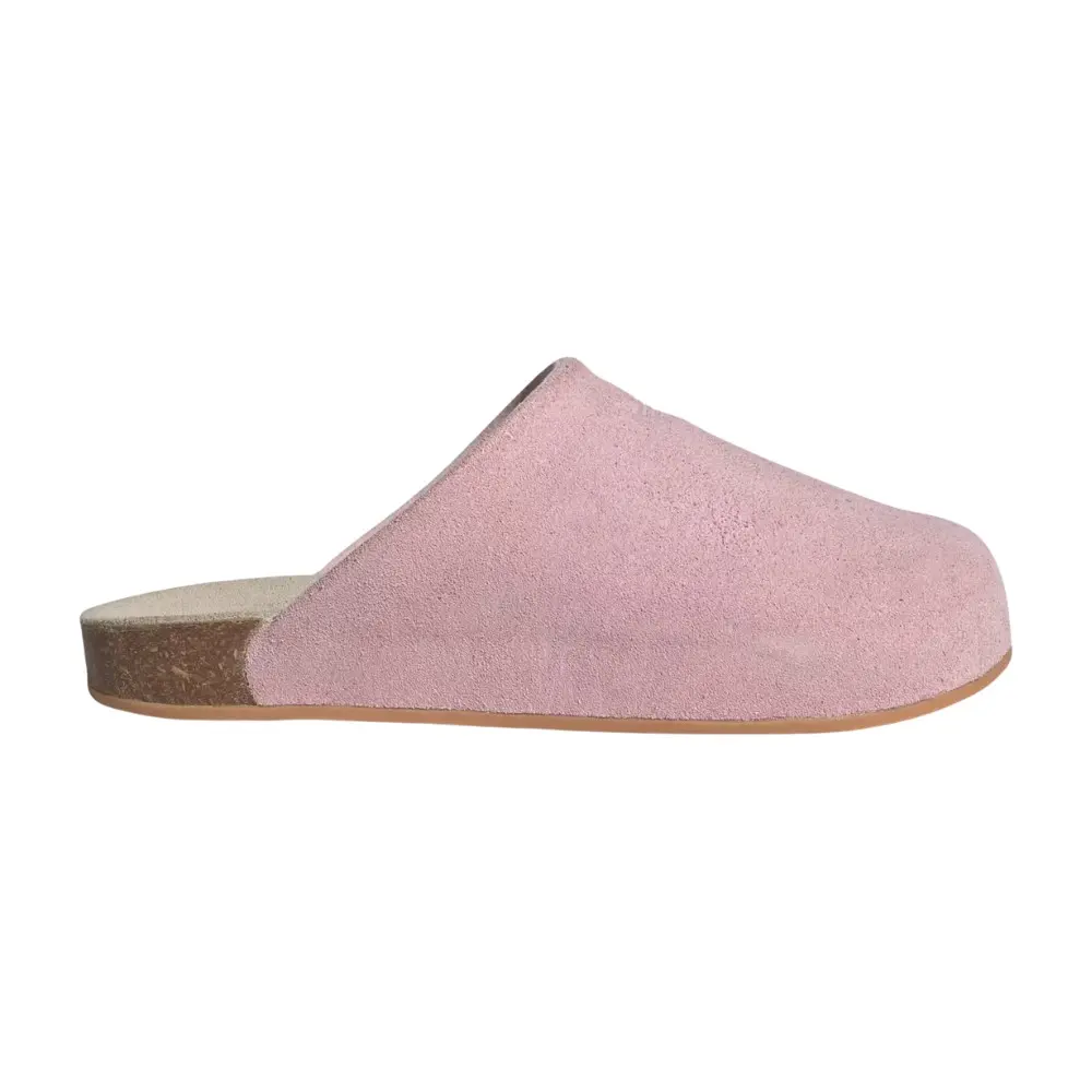 adidas ADIMULE Suede Mules 麂皮懶人拖鞋/ 霧粉色/ 預購 21.5(UK3)
