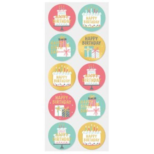 日本indigo貼紙/ Birthday Cake