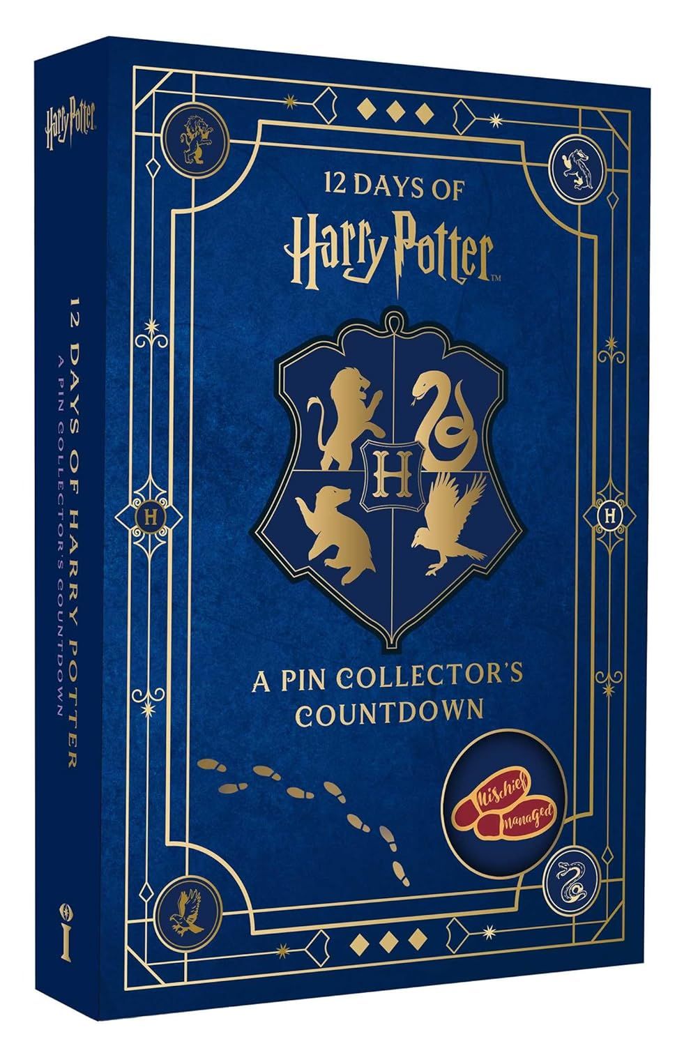 圖書滿$999折$120➤12 Days of Harry Potter: A Pin Collector's Countdown