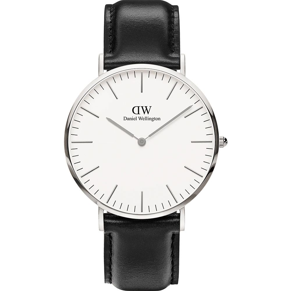 Daniel Wellington DW Classic Sheffield 經典極簡美學手錶 女錶-36mm/銀框(DW00100053)