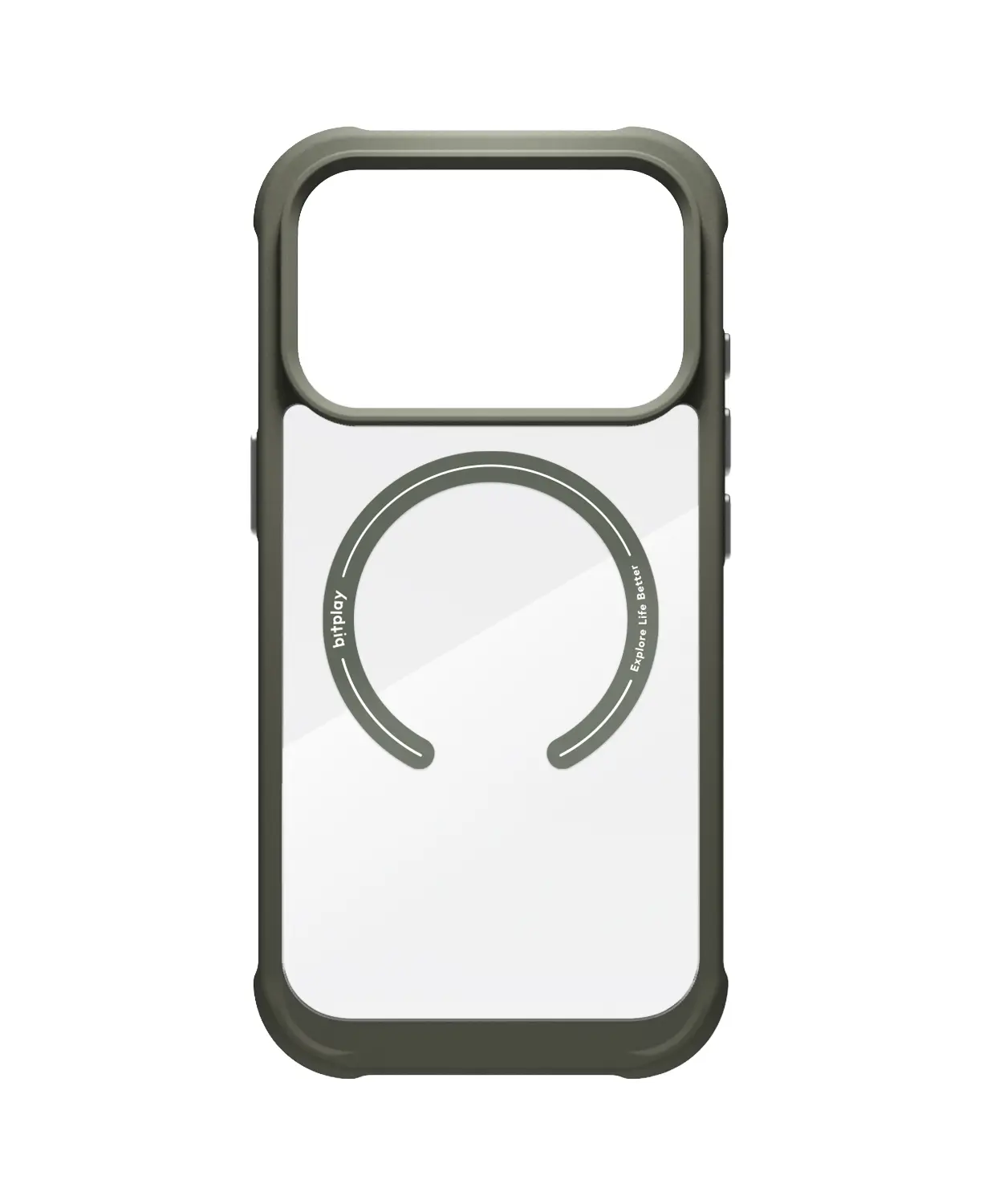 bitplay防摔磁吸殼iPhone 17 ProMax/ 霧灰綠