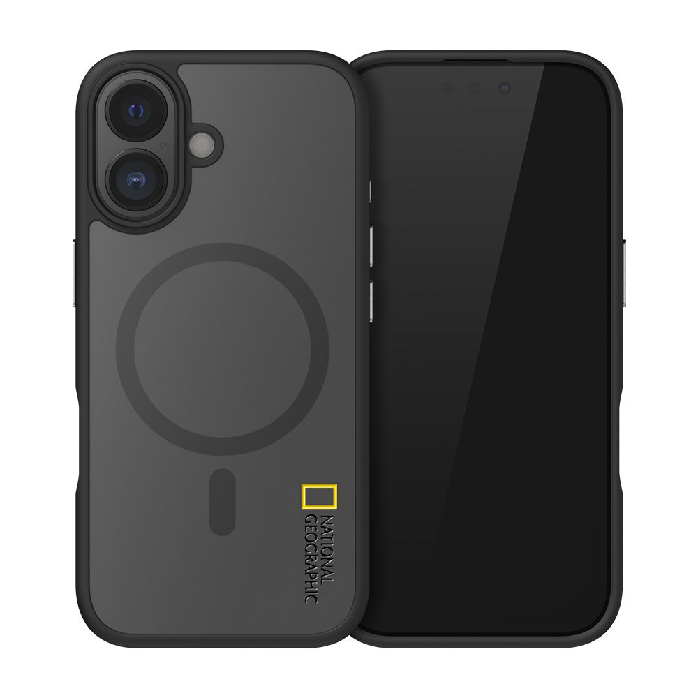 National Geographic Matte磁吸霧面保護殼/ iPhone 17 Pro/ 霧黑