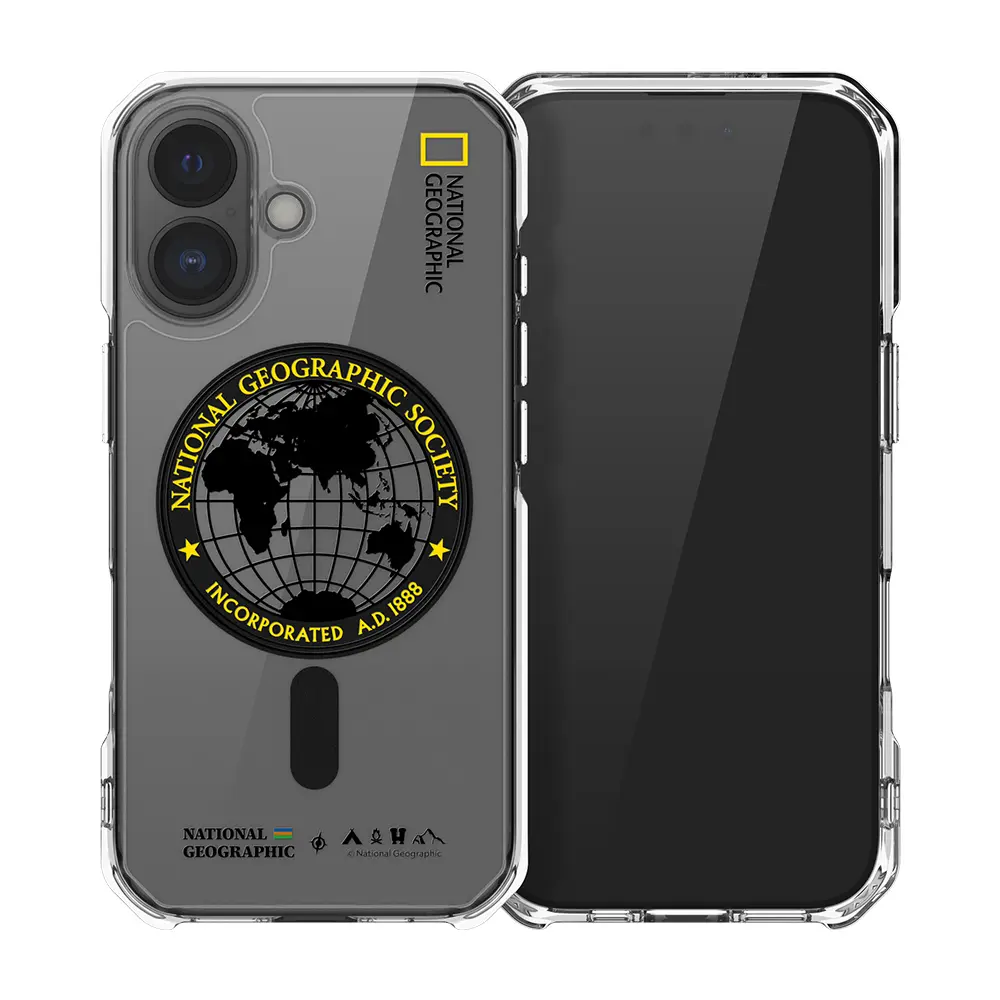 National Geographic Rugged磁吸防摔保護殼/ iPhone 17/ 全球印章黃