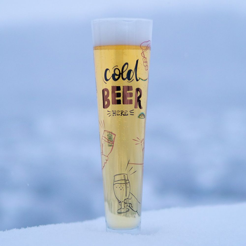 【德國 RITZENHOFF】英雄節系列- 就是要冰啤經典啤酒杯 / 385 ml