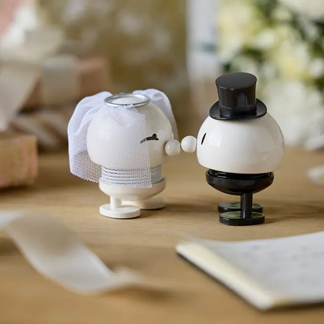 【哈特寶】Hoptimist Wedding Groom 丹麥微笑彈簧公仔-黑