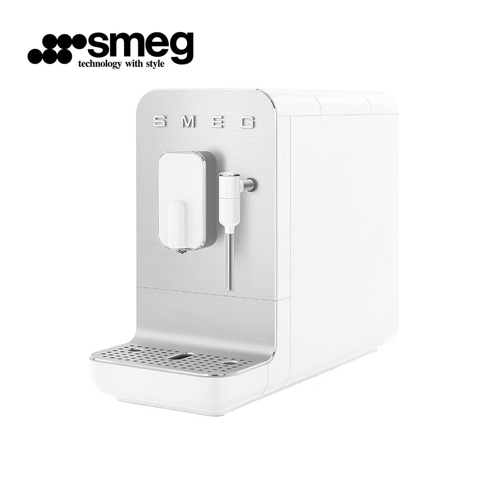 【SMEG】義大利全自動義式咖啡機 / BCC12款 / 珍珠白