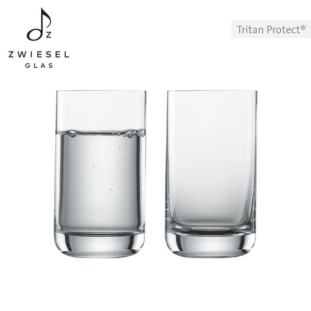 【ZWIESEL GLAS】德國水晶杯 CONVENTION系列 萬用水晶杯255ml(2入組)