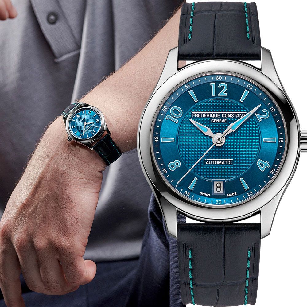 CONSTANT 康斯登 Runabout 限量賽艇機械錶-36mm 配置賽艇木製禮盒 (FC-303RMLN3B6)