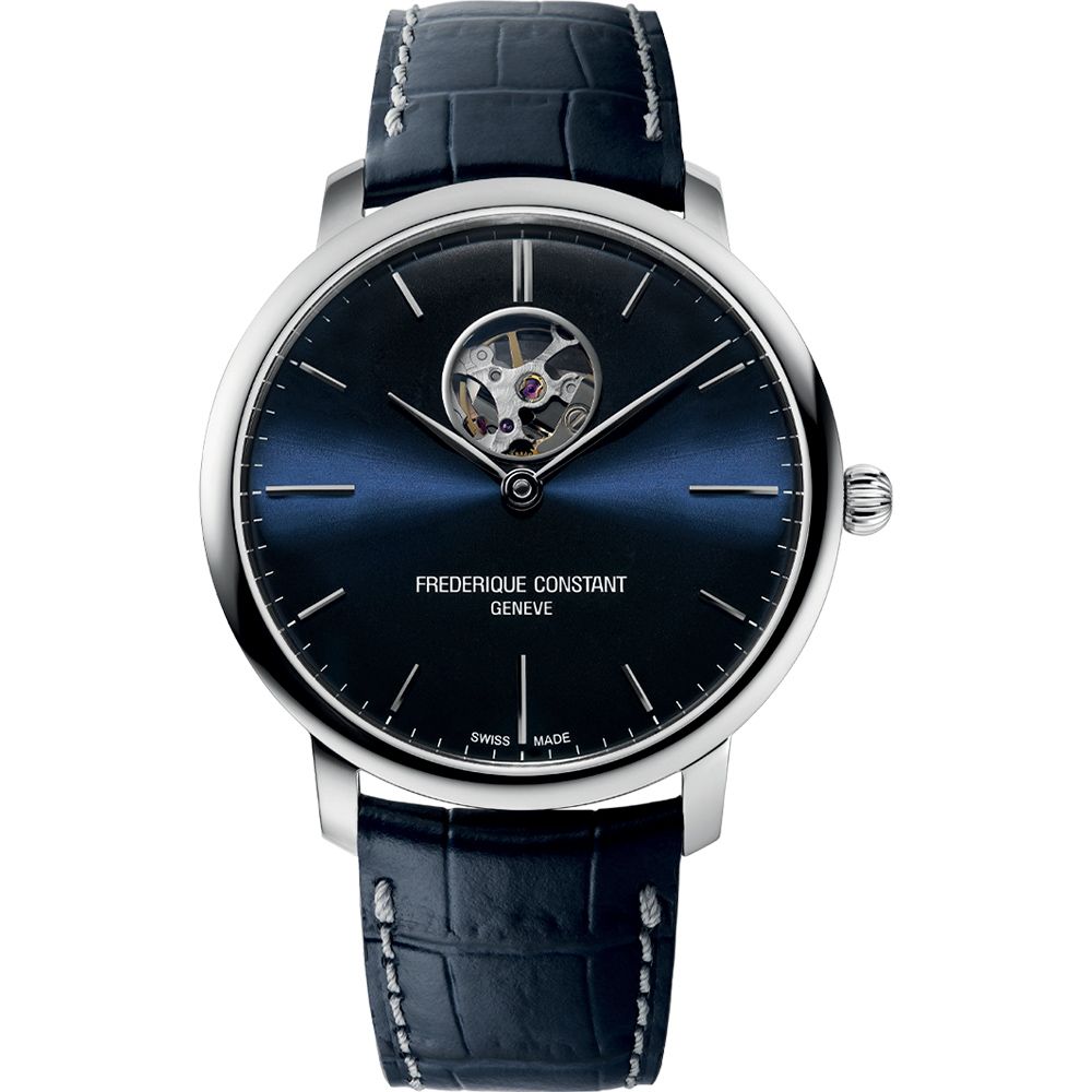 CONSTANT 康斯登 Slimline 超薄心跳機械錶 (FC-312N4S6)