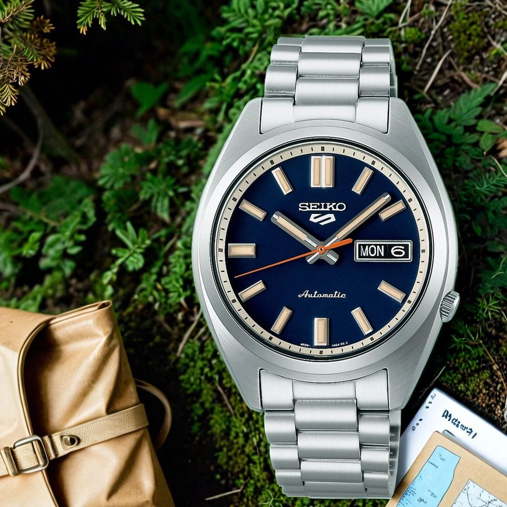 SEIKO 精工 5 Sports SNXS 日常機械錶 37.4mm (SRPK87K1/4R36-15M0B)