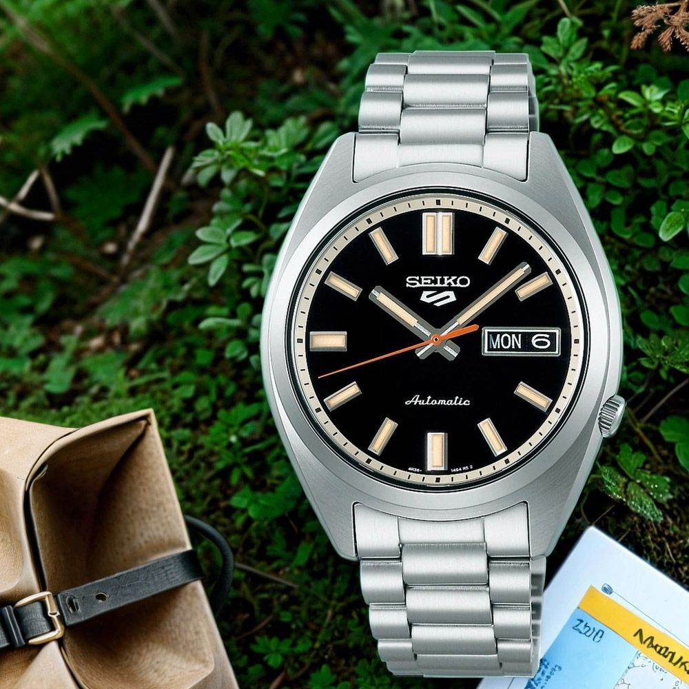 SEIKO 精工 5 Sports SNXS 日常機械錶 37.4mm (SRPK89K1/4R36-15M0D)
