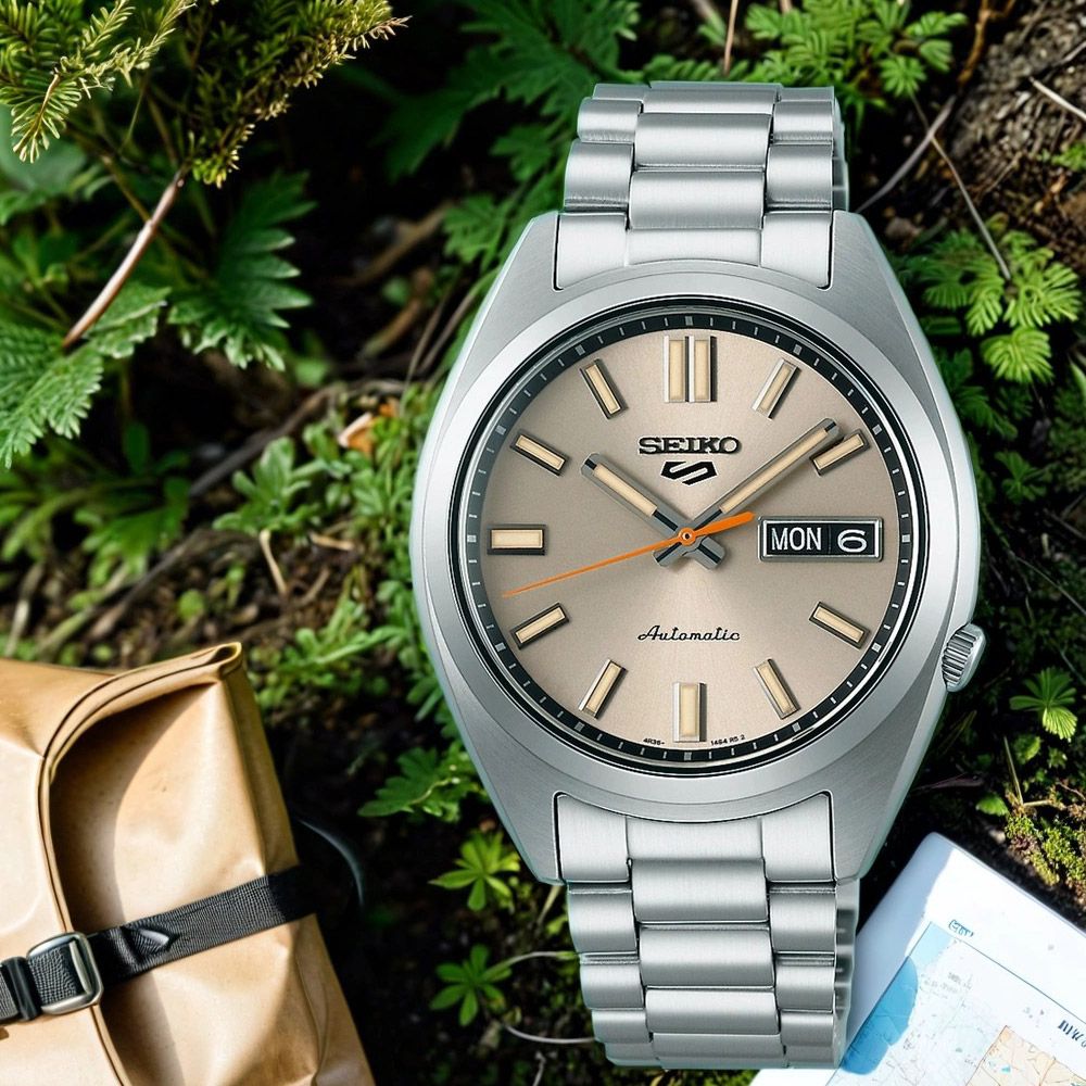 SEIKO 精工 5 Sports SNXS 日常機械錶 37.4mm (SRPK91K1/4R36-15M0N)