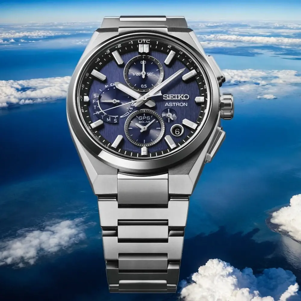 SEIKO 精工 Astron GPS衛星定位鈦金屬計時手錶 (SSH161J1/5X83-0AE0B)