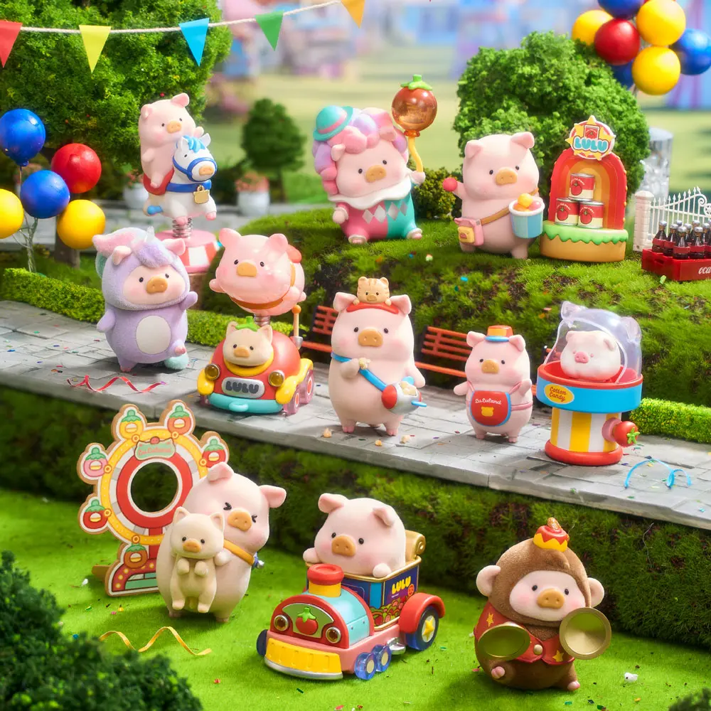 TOYZEROPLUS罐頭豬LuLu繽紛樂園系列公仔盒玩/ 8入盒裝