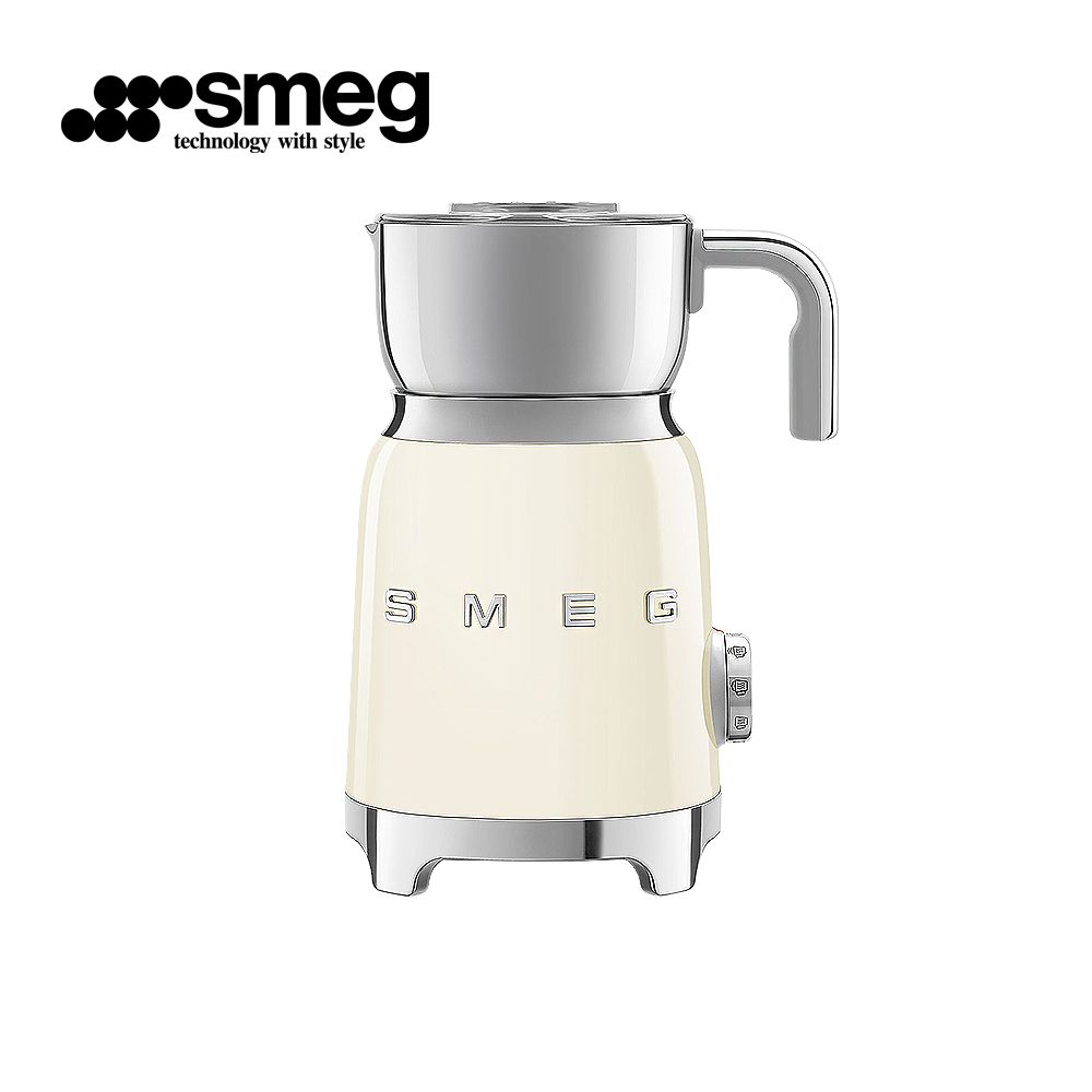 【SMEG】義大利SMEG電動奶泡機 / MFF11/ 奶油色