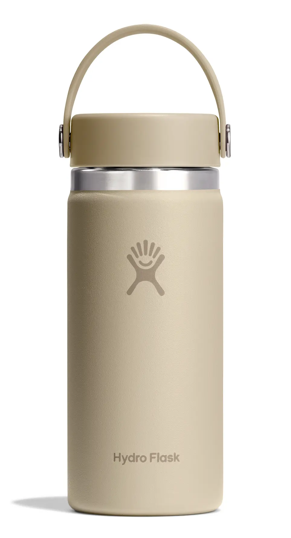 Hydro Flask 16oz寬口提環保溫瓶/ 燕麥色