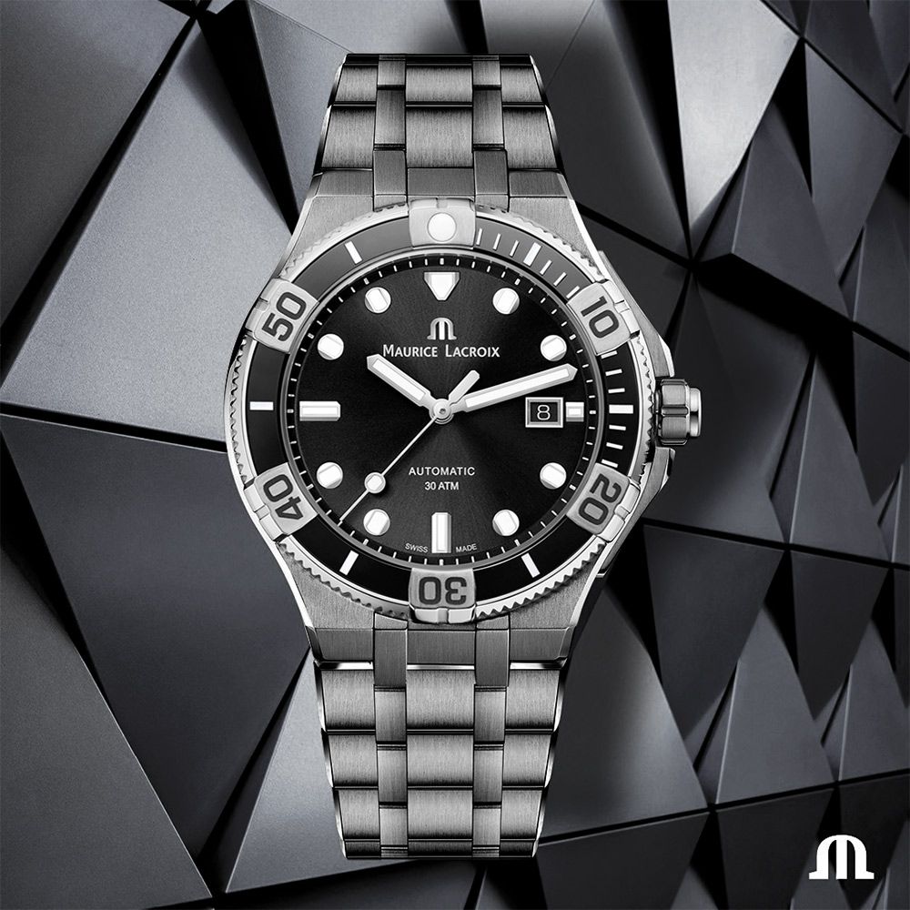 Maurice Lacroix 艾美錶 AIKON Venturer 300米潛水機械錶-43mm (AI6058-SS002-330-1)
